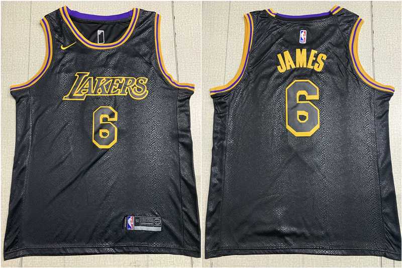 Lakers 6 Lebron James Black City Edition Nike Swingman Jersey,We sell and wholesale Lakers 6 Lebron James Black City Edition Nike Swingman Jersey on line form chian!